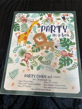 Jungle Safari Party Set - Green